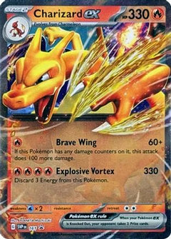 Charizard ex - 161 (161) [SV: Scarlet & Violet Promo Cards] Holofoil - Deck Out Gaming