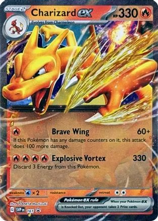 Charizard ex - 161 (161) [SV: Scarlet & Violet Promo Cards] Holofoil - Deck Out Gaming