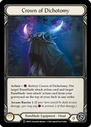 Crown of Dichotomy (1HV003) [Historic Pack 1 Blitz Deck: Viserai] - Deck Out Gaming