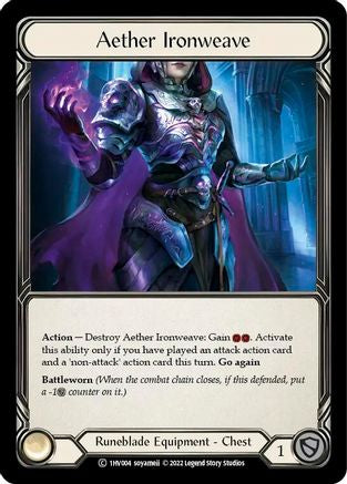 Aether Ironweave (1HV004) [Historic Pack 1 Blitz Deck: Viserai] - Deck Out Gaming