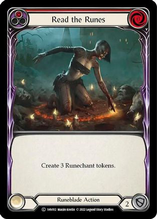 Read the Runes (Red) (1HV012) [Historic Pack 1 Blitz Deck: Viserai] - Deck Out Gaming