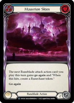 Mauvrion Skies (Blue) (1HV024) [Historic Pack 1 Blitz Deck: Viserai] - Deck Out Gaming