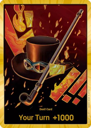 DON!! Card (Sabo) (Gold) [Premium Booster -The Best-] Foil - Deck Out Gaming