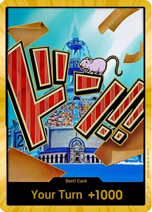 DON!! Card (Iceberg) (Gold) [Premium Booster -The Best-] Foil - Deck Out Gaming
