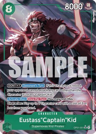Eustass"Captain"Kid (OP01-051) (Alternate Art) (OP01-051) [Premium Booster -The Best-] Foil - Deck Out Gaming