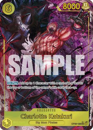 Charlotte Katakuri (Alternate Art) (OP03-123) [Premium Booster -The Best-] Foil - Deck Out Gaming