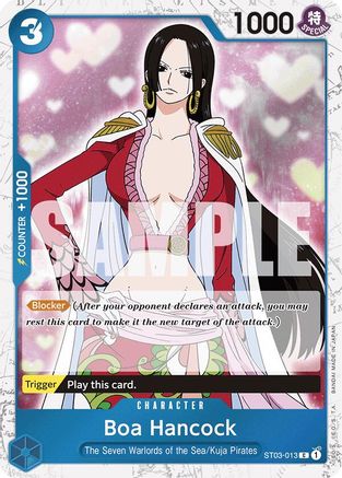 Boa Hancock (ST03-013) (Jolly Roger Foil) (ST03-013) [Premium Booster -The Best-] Foil - Deck Out Gaming