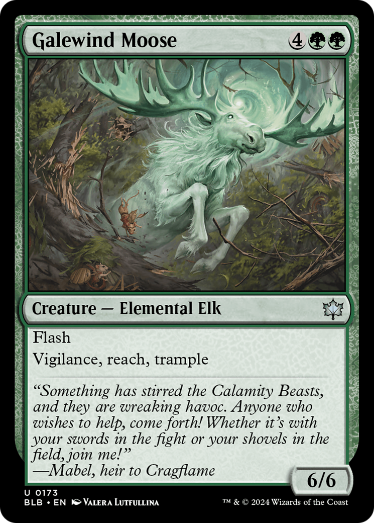 Galewind Moose (173) [Bloomburrow] - Deck Out Gaming