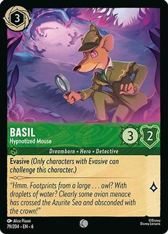 Basil - Hypnotized Mouse (79/204) [Azurite Sea] Cold Foil - Deck Out Gaming