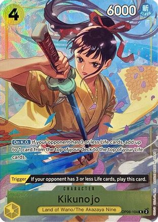 Kikunojo (Premium Card Collection -Best Selection Vol. 2-) (OP06-104) [One Piece Promotion Cards] Foil - Deck Out Gaming