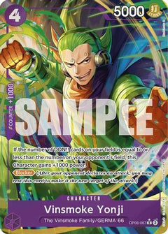 Vinsmoke Yonji (OP06-067) (Alternate Art) (OP06-067) [Premium Booster -The Best-] Foil - Deck Out Gaming