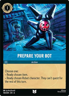 Prepare Your Bot (165/204) [Azurite Sea] Cold Foil - Deck Out Gaming
