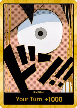 DON!! Card (Luffy) (Gold) [Premium Booster -The Best-] Foil - Deck Out Gaming