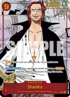 Shanks (Manga) (OP01-120) [Premium Booster -The Best-] Foil - Deck Out Gaming