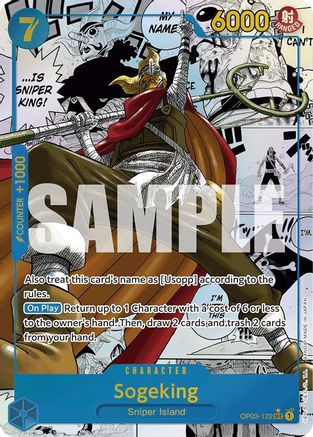 Sogeking (Manga) (OP03-122) [Premium Booster -The Best-] Foil - Deck Out Gaming