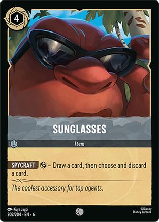 Sunglasses (202/204) [Azurite Sea] Cold Foil - Deck Out Gaming