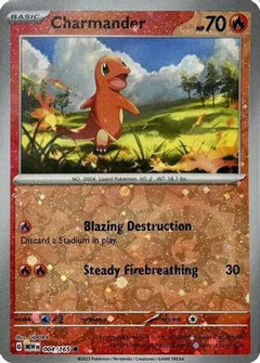 Charmander - 004/165 (Reverse Cosmos Holo) (Costco Exclusive) (4) [Miscellaneous Cards & Products] Holofoil - Deck Out Gaming