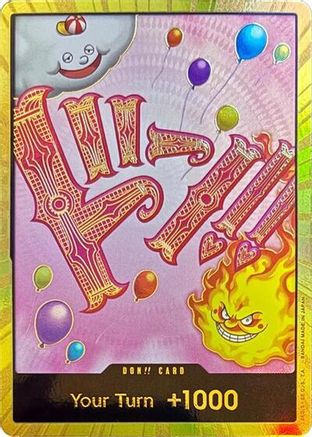 DON!! Card (Big Mom) (Gold) [Premium Booster -The Best-] Foil - Deck Out Gaming