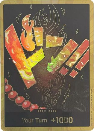 DON!! Card (Ace) (Gold) [Premium Booster -The Best-] Foil - Deck Out Gaming