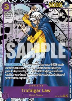 Trafalgar Law (OP05-069) (Manga) (OP05-069) [Premium Booster -The Best-] Foil - Deck Out Gaming