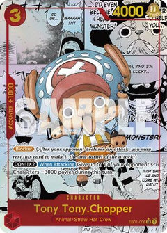 Tony Tony.Chopper (EB01-006) (Manga) (EB01-006) [Premium Booster -The Best-] Foil - Deck Out Gaming