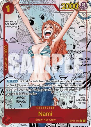 Nami (OP01-016) (Manga) (OP01-016) [Premium Booster -The Best-] Foil - Deck Out Gaming
