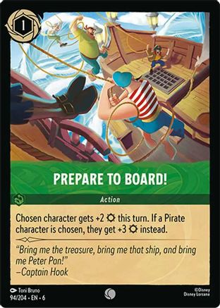 Prepare to Board! (94/204) [Azurite Sea] Cold Foil - Deck Out Gaming