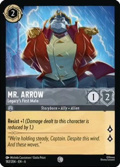 Mr. Arrow - Legacy's First Mate (182/204) [Azurite Sea] Cold Foil - Deck Out Gaming