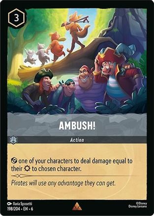 Ambush! (198/204) [Azurite Sea] - Deck Out Gaming