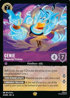 Genie - Wonderful Trickster (61/204) [Azurite Sea] - Deck Out Gaming