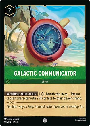Galactic Communicator (99/204) [Azurite Sea] - Deck Out Gaming