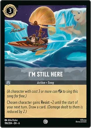I'm Still Here (196/204) [Azurite Sea] Cold Foil - Deck Out Gaming