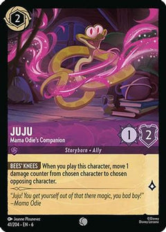 Juju - Mama Odie's Companion (41/204) [Azurite Sea] Cold Foil - Deck Out Gaming