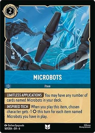 Microbots (167/204) [Azurite Sea] - Deck Out Gaming