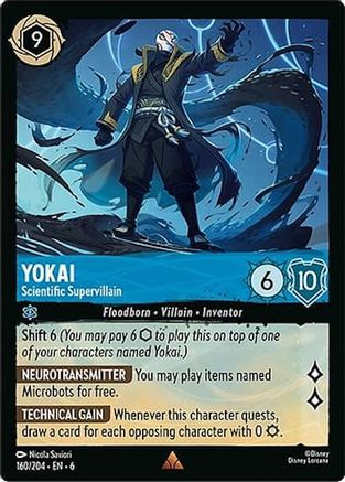 Yokai - Scientific Supervillain (160/204) [Azurite Sea] - Deck Out Gaming