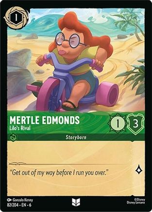 Mertle Edmonds - Lilo's Rival (82/204) [Azurite Sea] Cold Foil - Deck Out Gaming