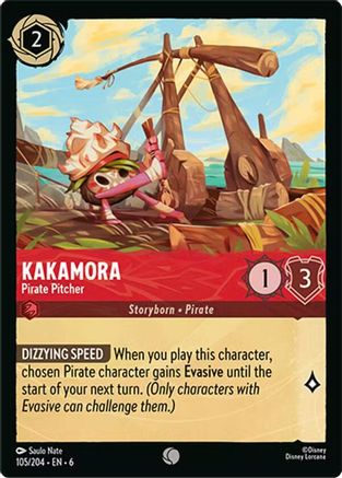 Kakamora - Pirate Pitcher (105/204) [Azurite Sea] Cold Foil - Deck Out Gaming