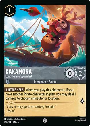 Kakamora - Long-Range Specialist (171/204) [Azurite Sea] Cold Foil - Deck Out Gaming