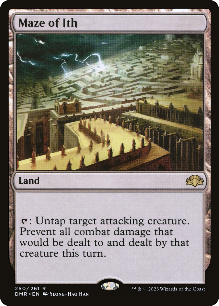 Maze of Ith (250) [Dominaria Remastered] foil - Deck Out Gaming