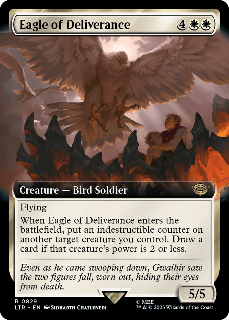 Eagle of Deliverance (Extended Art) (829) [The Lord of the Rings: Tales of Middle-earth] - Deck Out Gaming