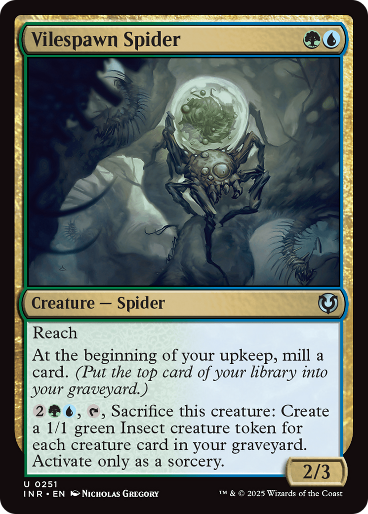 Vilespawn Spider (251) [Innistrad Remastered] foil - Deck Out Gaming