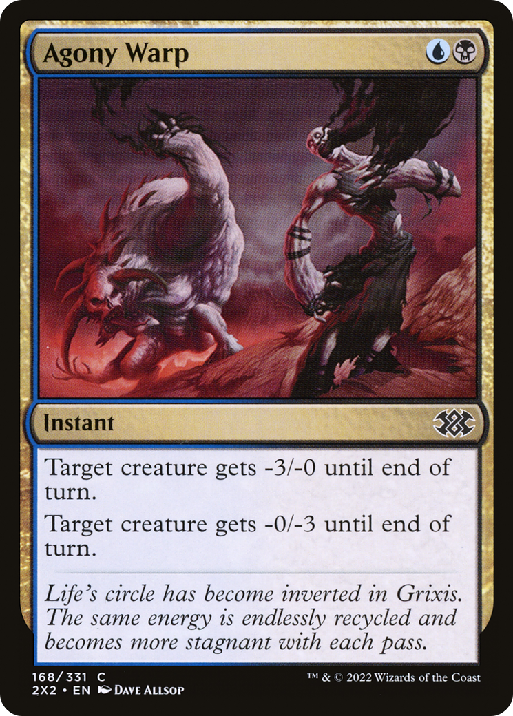 Agony Warp (168) [Double Masters 2022] foil - Deck Out Gaming