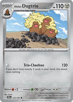 Alolan Dugtrio - 123/191 (123) [SV08: Surging Sparks] - Deck Out Gaming