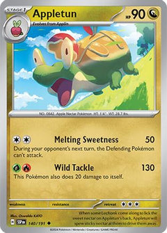 Appletun - 140/191 (140) [SV08: Surging Sparks] Reverse Holofoil - Deck Out Gaming