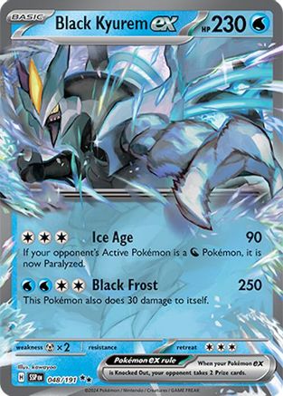 Black Kyurem ex (48) [SV08: Surging Sparks] Holofoil - Deck Out Gaming