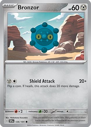 Bronzor (126) [SV08: Surging Sparks] - Deck Out Gaming