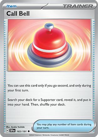 Call Bell (165) [SV08: Surging Sparks] Reverse Holofoil - Deck Out Gaming