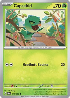 Capsakid (12) [SV08: Surging Sparks] Reverse Holofoil - Deck Out Gaming