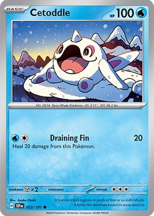 Cetoddle (53) [SV08: Surging Sparks] - Deck Out Gaming