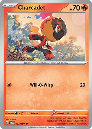 Charcadet - 032/191 (32) [SV08: Surging Sparks] - Deck Out Gaming